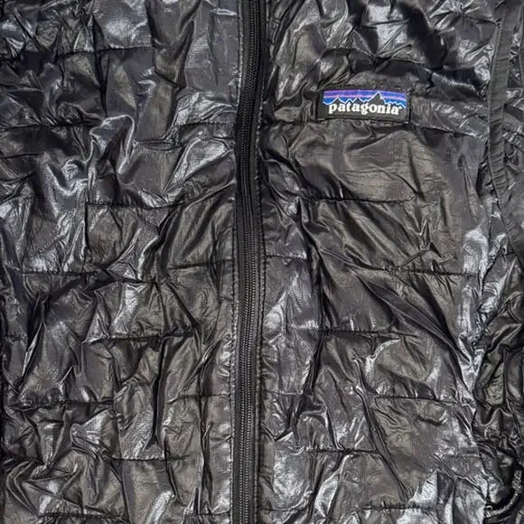 Patagonia Women's Micro Puff Vest Shiny Black Size S - Picture 3 of 7